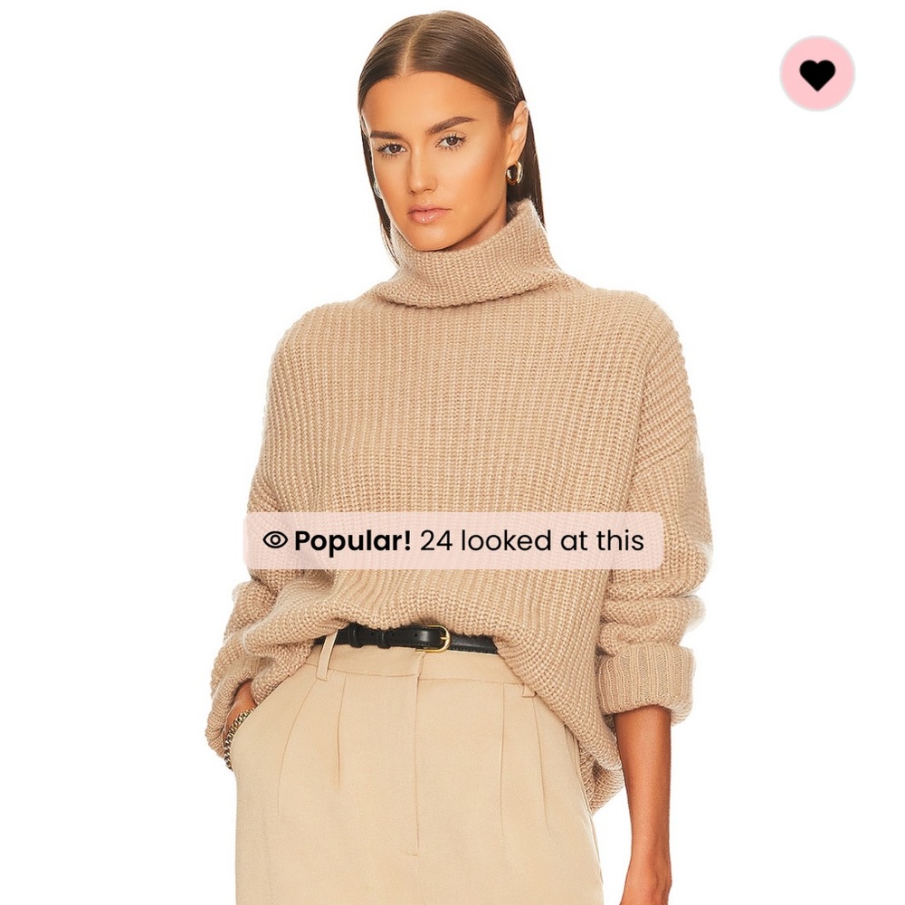 Anine Bing Sydney sweater camel